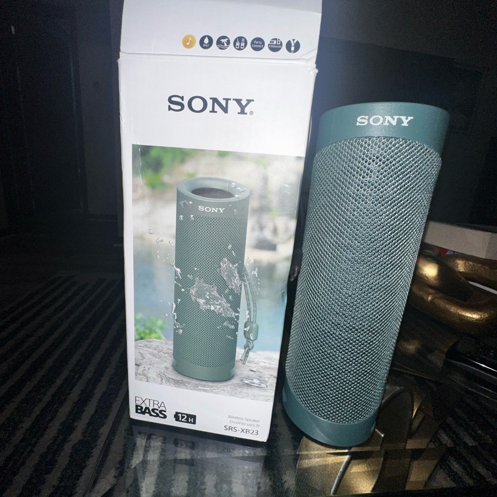 Sony Bluetooth Speaker - Teal
